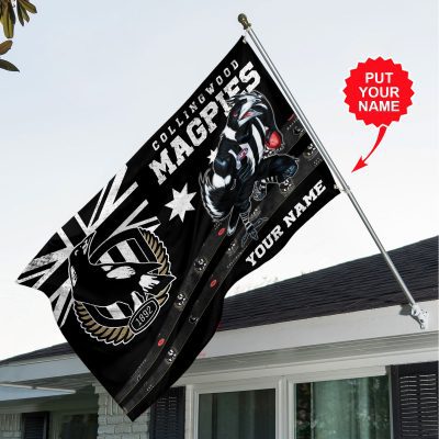 Personalized Collingwood FC House Flag Outdoor Flag FGG1173