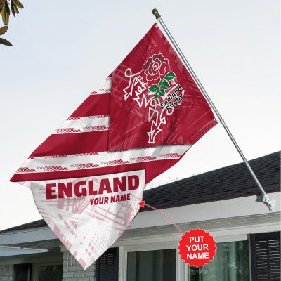 Personalized England National Rugby Union Team House Flag Outdoor Flag FGG1158