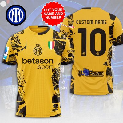 Personalized Inter Milan FC Performance Unisex T-Shirt TSG3068