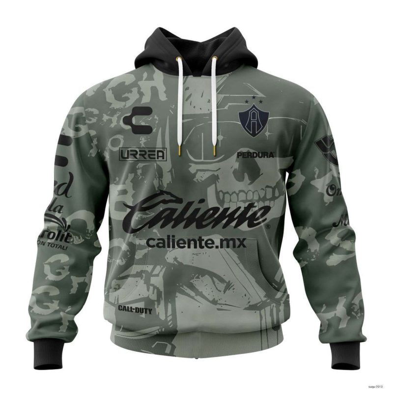 Personalized Liga MX Atlas F.C Hoodie Call Of Duty Kits Soccer Team