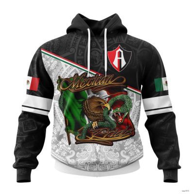 Personalized Liga MX Atlas F.C Hoodie Mexican Pride Soccer Team Gift