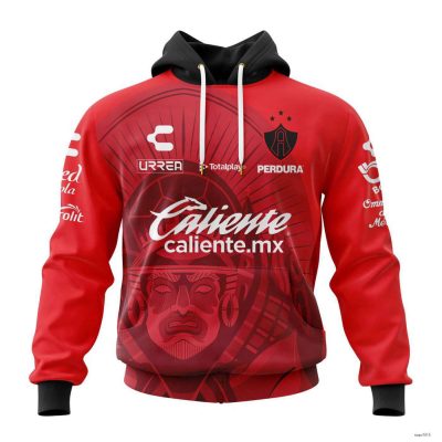 Personalized Liga MX Atlas F.C Hoodie Pullover 2024-2025