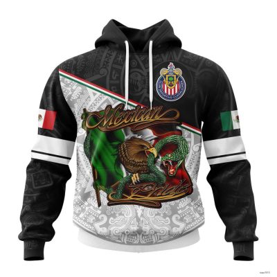 Personalized Liga MX Chivas Guadalajara Hoodie Mexican Pride Soccer