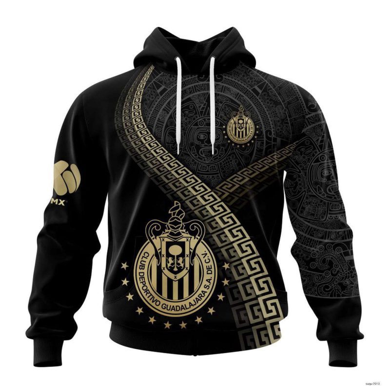 Personalized Liga MX Chivas Guadalajara Hoodie Pullover Soccer Team