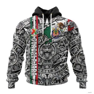 Personalized Liga MX Chivas Guadalajara Hoodie Special Aztec Soccer