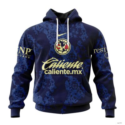 Personalized Liga MX Club America Hoodie 2025 Away Concept Soccer Team