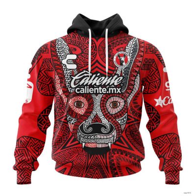 Personalized Liga MX Club Tijuana Hoodie Pullover 2023 Spcial Kits Unisex Fit