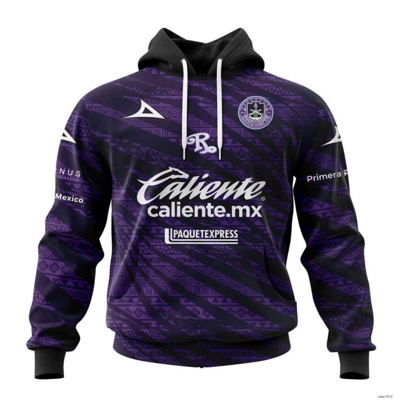 Personalized Liga MX Mazatlan F.C Hoodie Pulllover Hooded 2023-2024 Home Aztec
