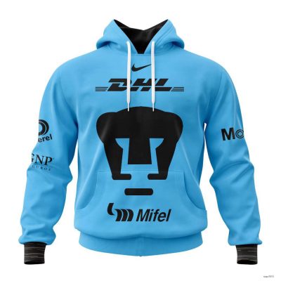 Personalized Liga MX Pumas Unam Hoodie Soccer Team Pullover