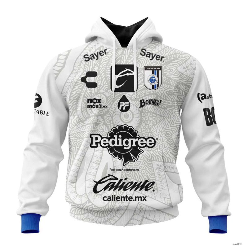 Personalized Liga MX Queretaro F.C Hoodie Pullover Special Kits Soccer