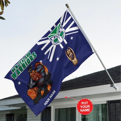 Personalized New Zealand Warriors House Flag Outdoor Flag FGG1167