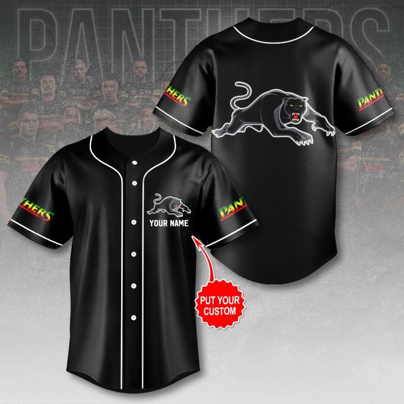 Personalized Penrith Panthers Baseball Jersey BJG1655