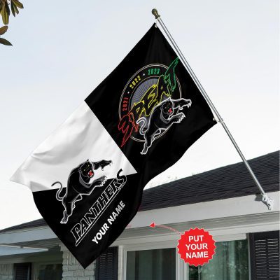 Personalized Penrith Panthers House Flag Outdoor Flag FGG1151