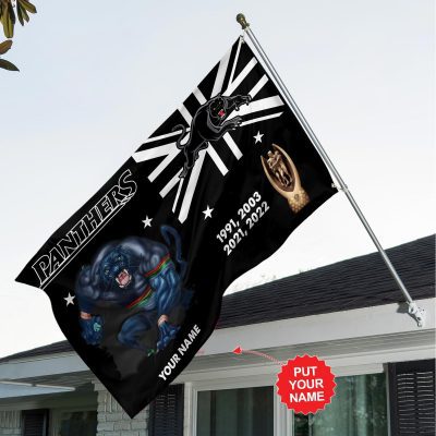 Personalized Penrith Panthers House Flag Outdoor Flag FGG1168