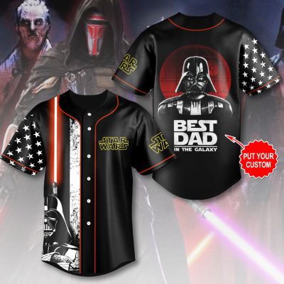 Personalized Star Wars Baseball Jersey BJG1449