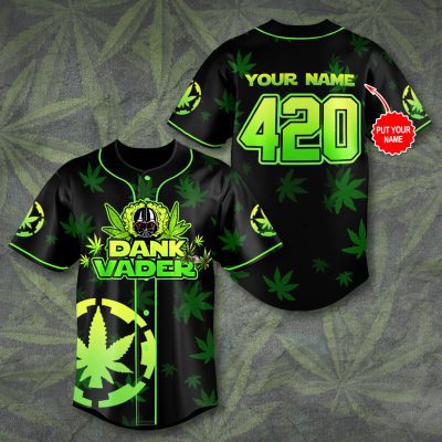 Personalized Star Wars x Weed Baseball Jersey BJG1450