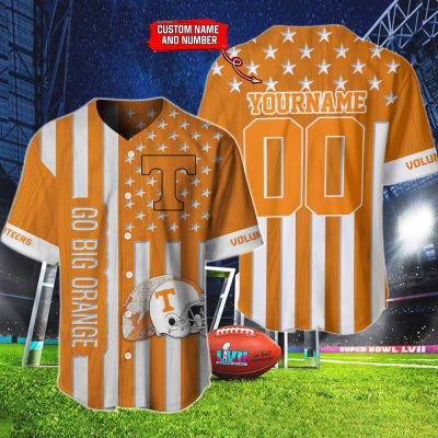 Personalized Tennessee Volunteers FC Baseball Jersey BJG1638