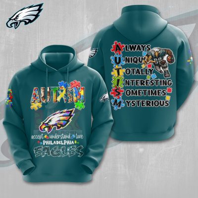 Philadelphia Eagles x Autism Awareness Performance Unisex Hoodie UHG1132