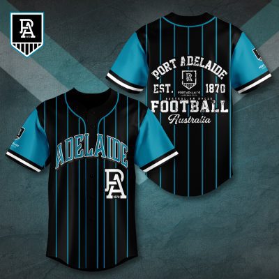 Port Adelaide FC Baseball Jersey BJG1640