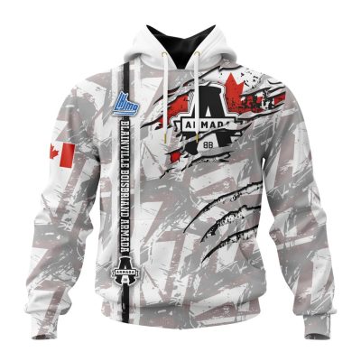 QMJHL Blainville-Boisbriand Armada Design Concept Kits Unisex Hoodie
