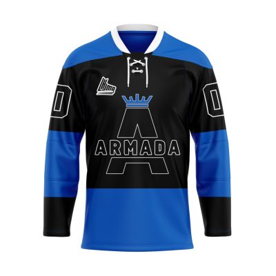 QMJHL Blainville-Boisbriand Armada Personalized Third Lace Hockey Jersey