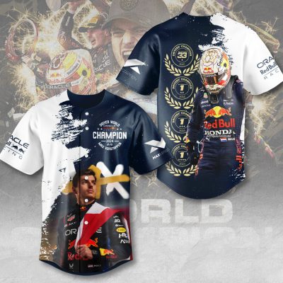 Red Bull Racing F1 x MV1 Baseball Jersey BJG1135
