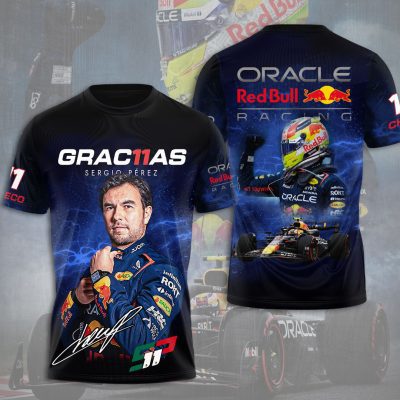 Red Bull Racing F1 x Sergio Perez Performance Unisex T-Shirt TSG2591