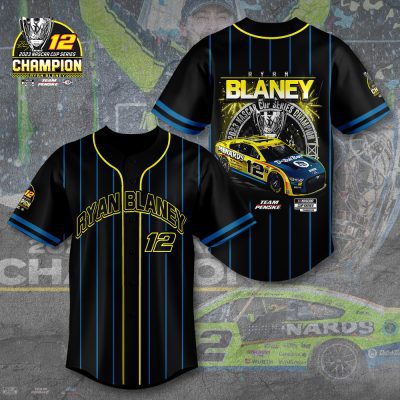 Ryan Blaney x Team Penske Baseball Jersey BJG1554