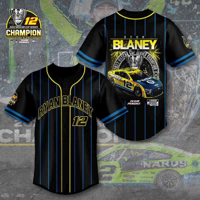 Ryan Blaney x Team Penske Baseball Jersey BJG1554