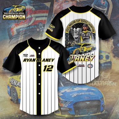Ryan Blaney x Team Penske Baseball Jersey BJG1556