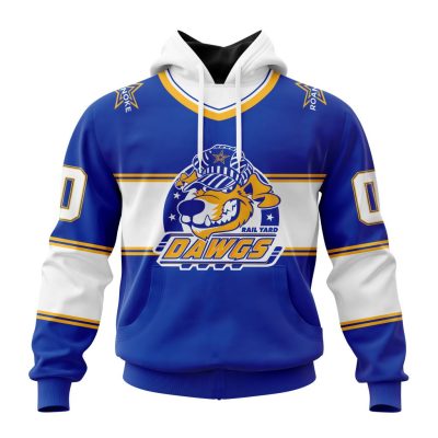 SPHL Roanoke Rail Yard Dawgs Personalized Home Design Unisex Hoodie