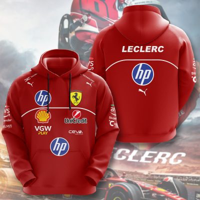 Scuderia Ferrari x Charles Leclerc Performance Unisex Hoodie UHG1605