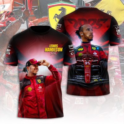 Scuderia Ferrari x Lewis Hamilton Performance Unisex T-Shirt TSG1123