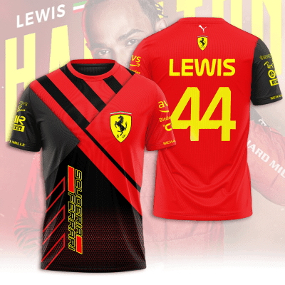 Scuderia Ferrari x Lewis Hamilton Performance Unisex T-Shirt TSG1229