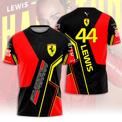 Scuderia Ferrari x Lewis Hamilton Performance Unisex T-Shirt TSG1462