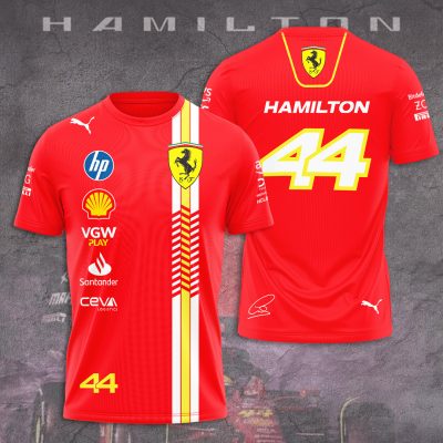 Scuderia Ferrari x Lewis Hamilton Performance Unisex T-Shirt TSG2739