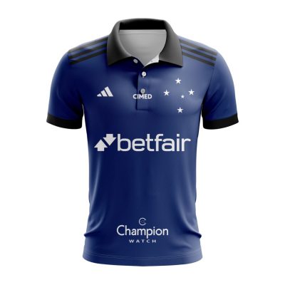 Serie A Cruzeiro Personalized 2023 Home Polo Shirt