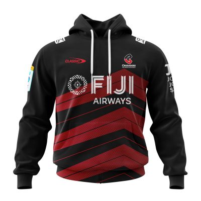 Super Rugby BNZ Crusaders Personalized 2025 Away Kits Unisex Hoodie
