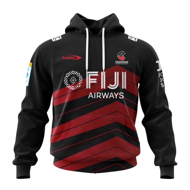 Super Rugby BNZ Crusaders Personalized 2025 Away Kits Unisex Hoodie
