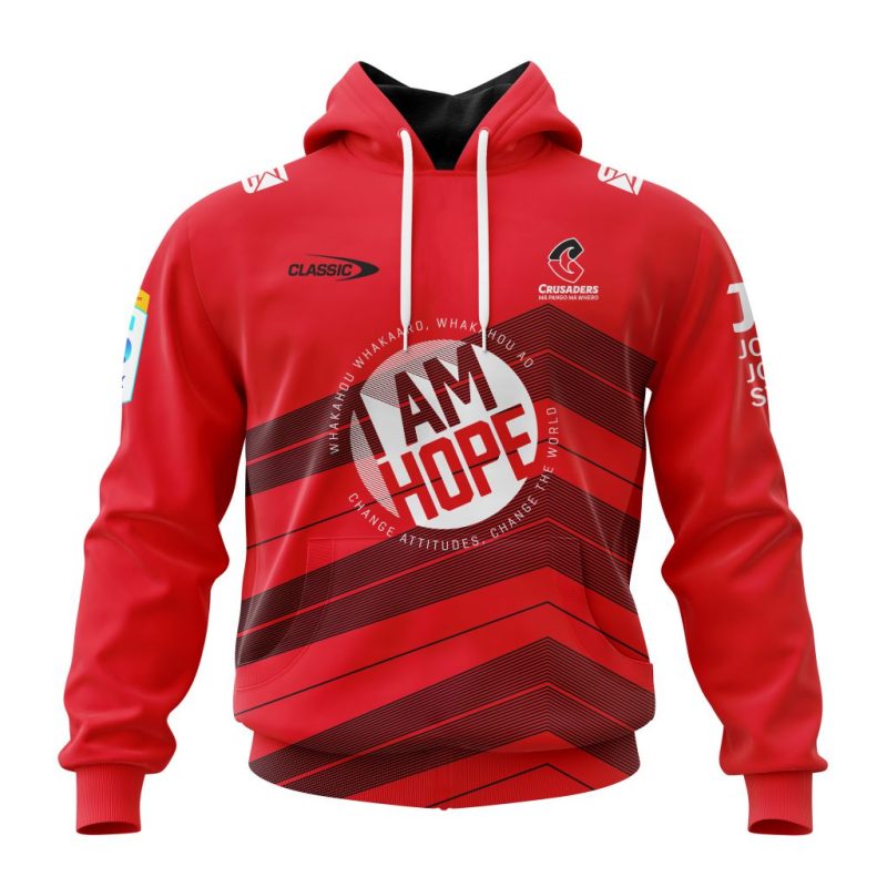 Super Rugby BNZ Crusaders Personalized 2025 Home Kits Unisex Hoodie