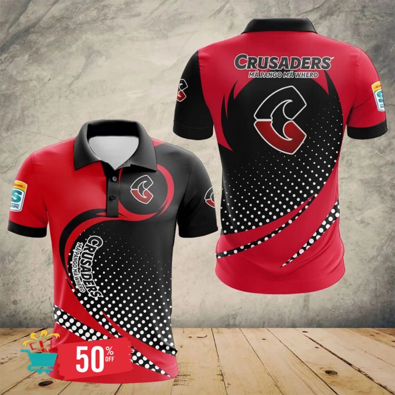 Super Rugby BNZ Crusaders Special Polo ShirtV2301