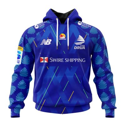 Super Rugby Fijian Drua Personalized 2025 Home Kits Unisex Hoodie