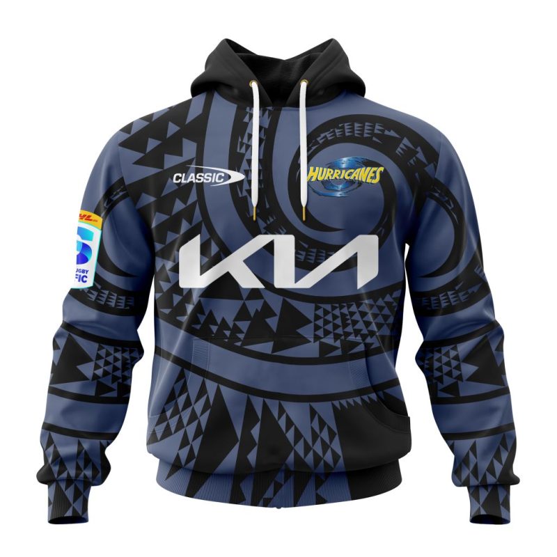 Super Rugby Wellington Hurricanes Personalized 2025 Away Kits Unisex Hoodie