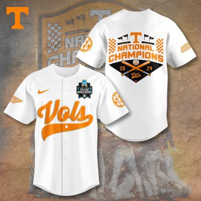Tennessee Volunteers Baseball Baseball Jersey BJG1301