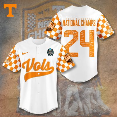 Tennessee Volunteers Baseball Baseball Jersey BJG1340