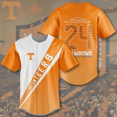 Tennessee Volunteers Baseball Baseball Jersey BJG1342