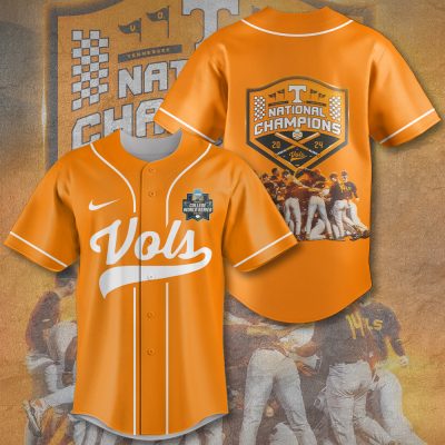 Tennessee Volunteers Baseball Baseball Jersey BJG1343