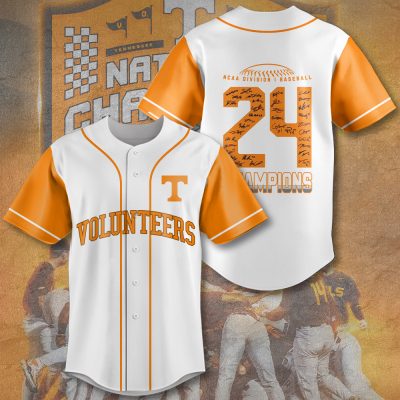 Tennessee Volunteers Baseball Baseball Jersey BJG1348