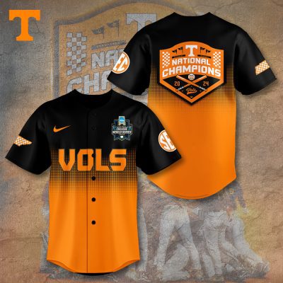 Tennessee Volunteers Baseball Baseball Jersey BJG1361