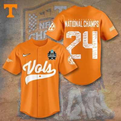 Tennessee Volunteers Baseball Baseball Jersey BJG1366